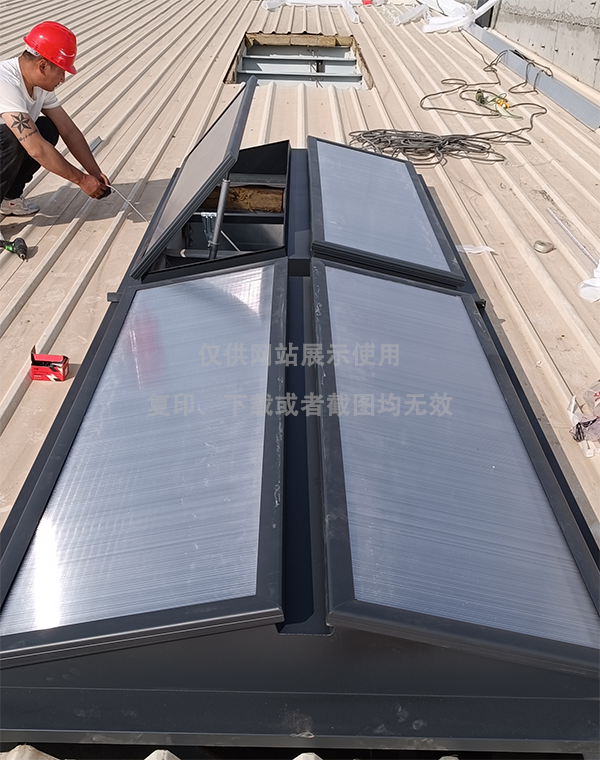 兰州王老吉生产车间渭源排烟天窗