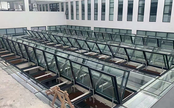 百安科技有限公司近期渭源排烟窗项目案例分享