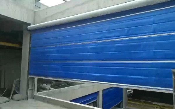 大型物流园区完成渭源防火门整体安装工程